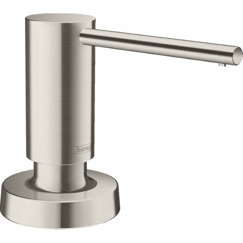 Дозатор для миючих засобів A51 500мл сталевий Hansgrohe (40448800) Дозатор для миючих засобів A51 500мл сталевий Hansgrohe (40448800)