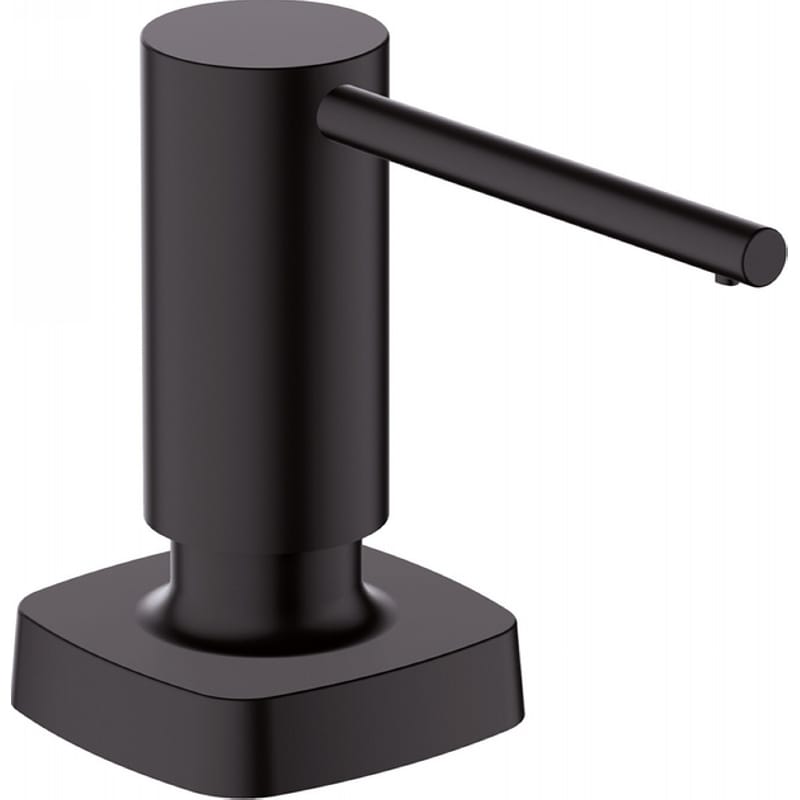Дозатор для миючих засобів A71 500мл чорний матовий Hansgrohe (40468670) Дозатор для миючих засобів A71 500мл чорний матовий Hansgrohe (40468670)