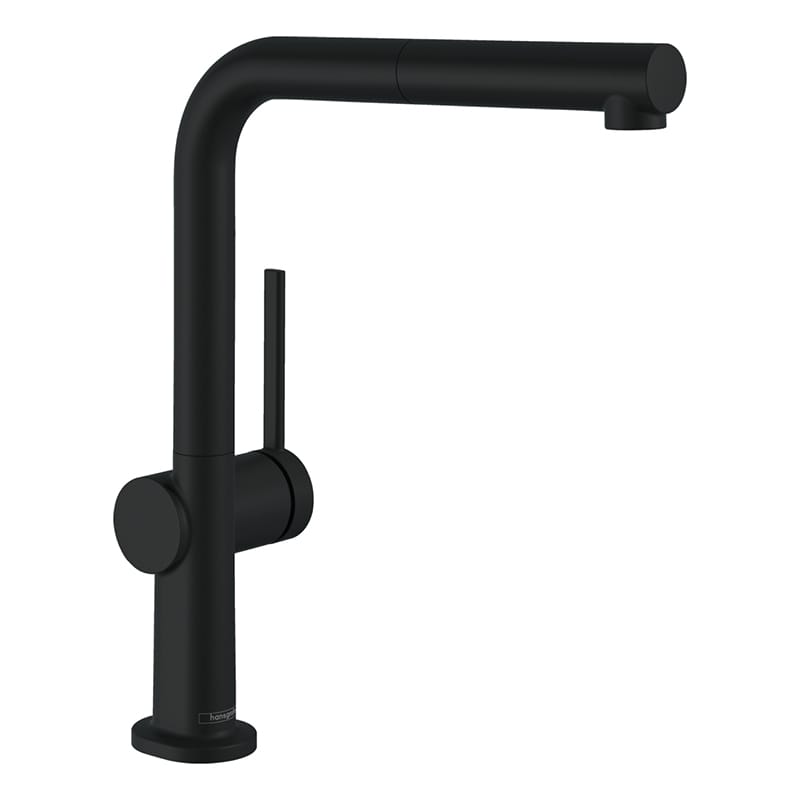 Смеситель для кухни Talis M54 KM270s Box (в/ш) черный матовый Hansgrohe (72809670)