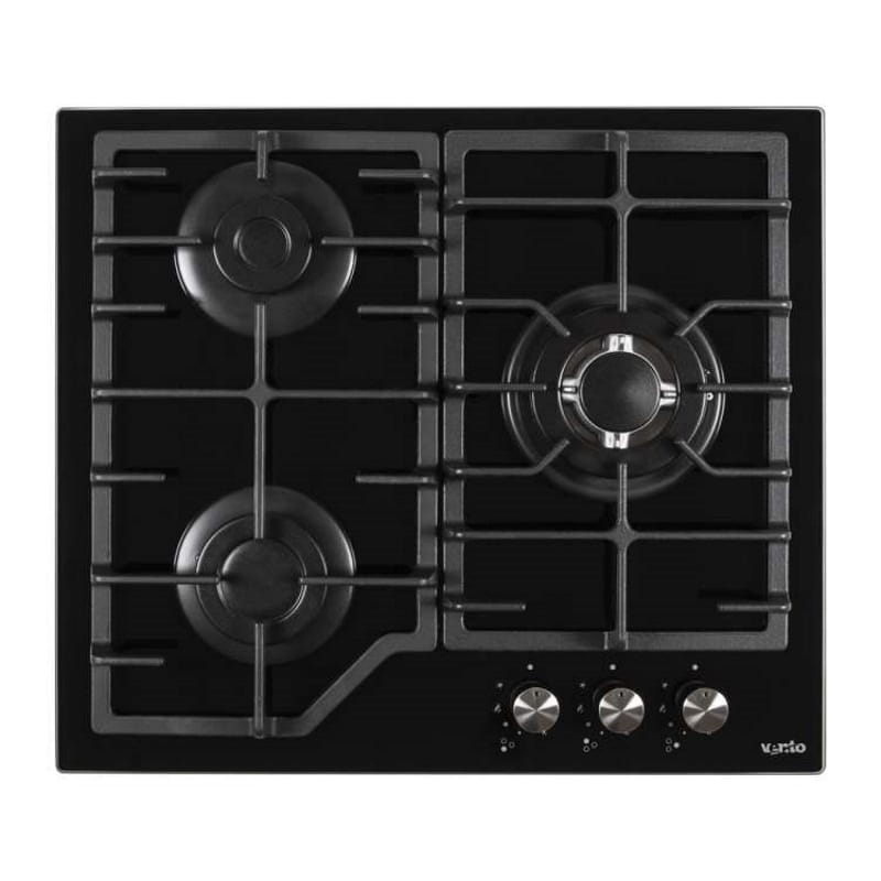 Газовая варочная поверхность HSF630-T3G CESTB (BK) VENTOLUX