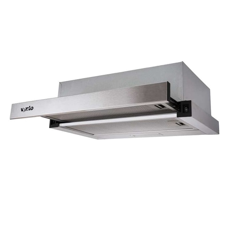 Телескопическая вытяжка GARDA 50 INOX (500) LED VENTOLUX Телескопическая вытяжка GARDA 50 INOX (500) LED VENTOLUX