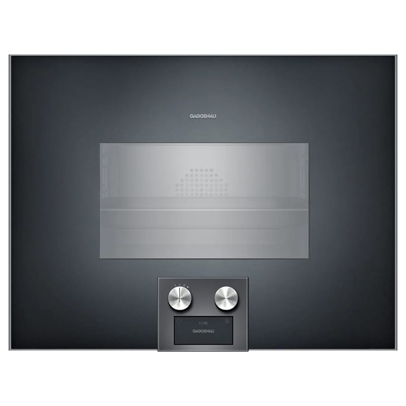 Компактна духова шафа-пароварка BS475102 ліва антрацит GAGGENAU Компактна духова шафа-пароварка BS475102 ліва антрацит GAGGENAU
