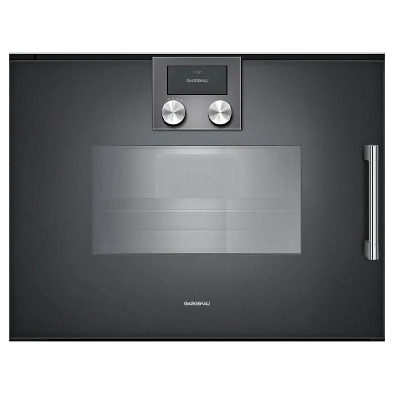 Компактна духова шафа-пароварка BSP251101 ліва антрацит GAGGENAU Компактна духова шафа-пароварка BSP251101 ліва антрацит GAGGENAU