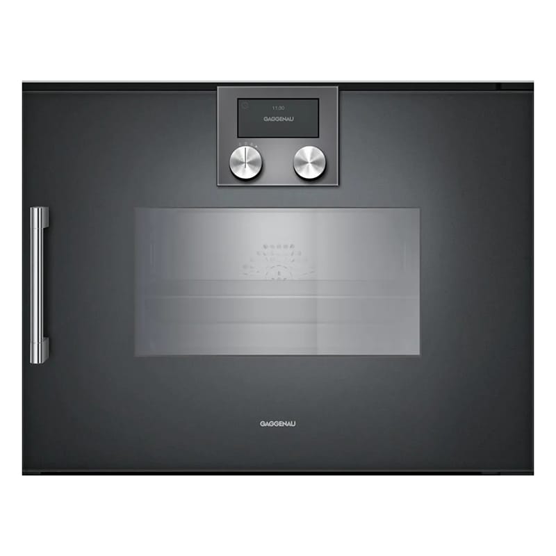 Компактный духовой шкаф-пароварка BSP270101 правый антрацит GAGGENAU Компактный духовой шкаф-пароварка BSP270101 правый антрацит GAGGENAU