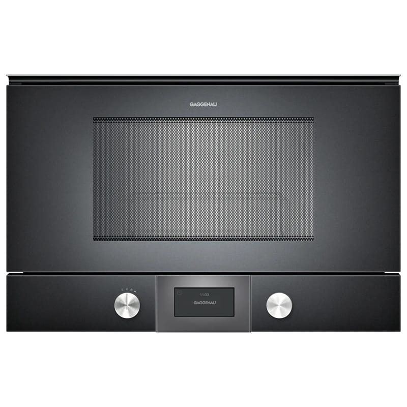 Вбудовувана мікрохвильова піч BMP224100 права антрацит GAGGENAU