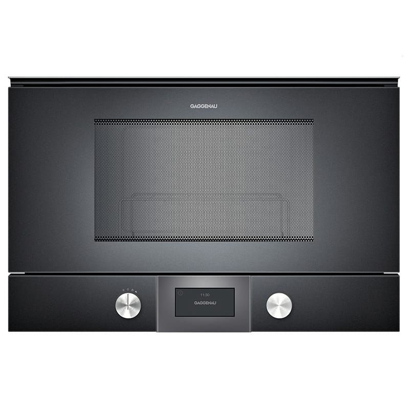 Вбудовувана мікрохвильова піч BMP225100 ліва антрацит GAGGENAU