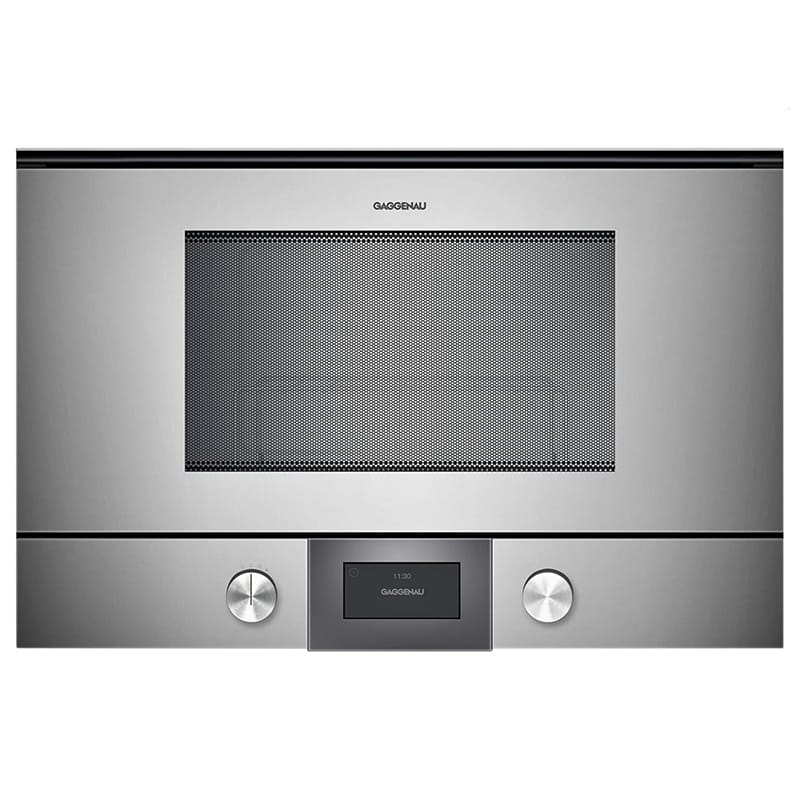 Вбудовувана мікрохвильова піч BMP225110 ліва нержавіюча сталь GAGGENAU