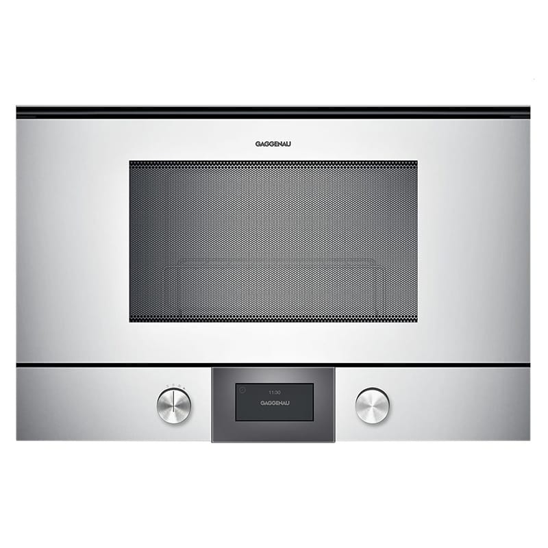 Вбудовувана мікрохвильова піч BMP225130 ліва алюміній GAGGENAU