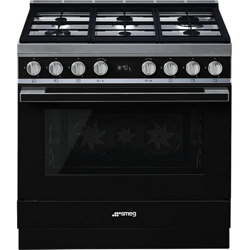 Варильний центр комбінований CPF9GPBL SMEG