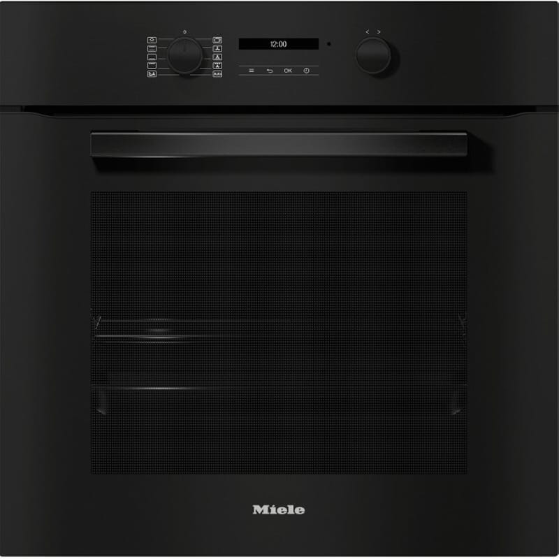 Встраиваемый духовой шкаф 60 см H 2861 B черный обсидиан Miele Встраиваемый духовой шкаф 60 см H 2861 B черный обсидиан Miele