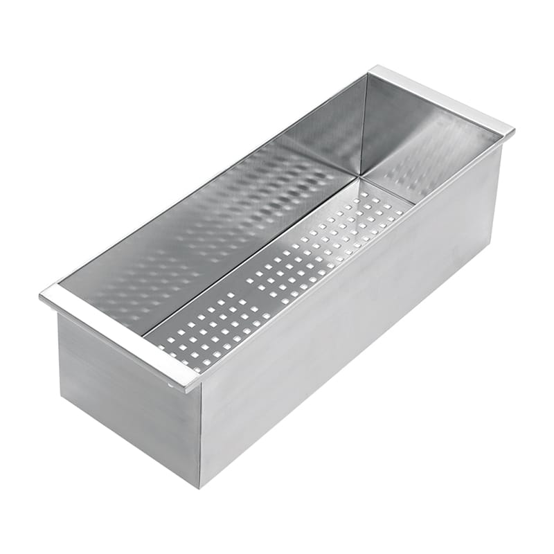 Коландер для мийок Lab 15x48.5x12см 1VLB нерж. сталь Barazza Коландер для мийок Lab 15x48.5x12см 1VLB нерж. сталь Barazza