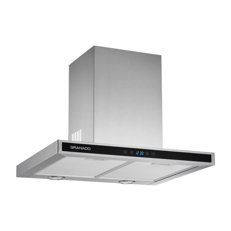 Витяжка Alcoba 1614-1200 inox black glass GRANADO