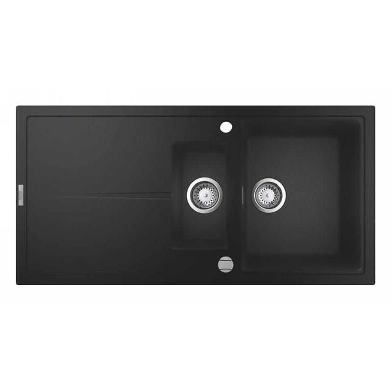 Мойка кухонная K400, гранит, прямоуголь., с крылом, 1000x500x205мм, черный гранит Grohe (31642AP0) Мойка кухонная K400, гранит, прямоуголь., с крылом, 1000x500x205мм, черный гранит Grohe (31642AP0)