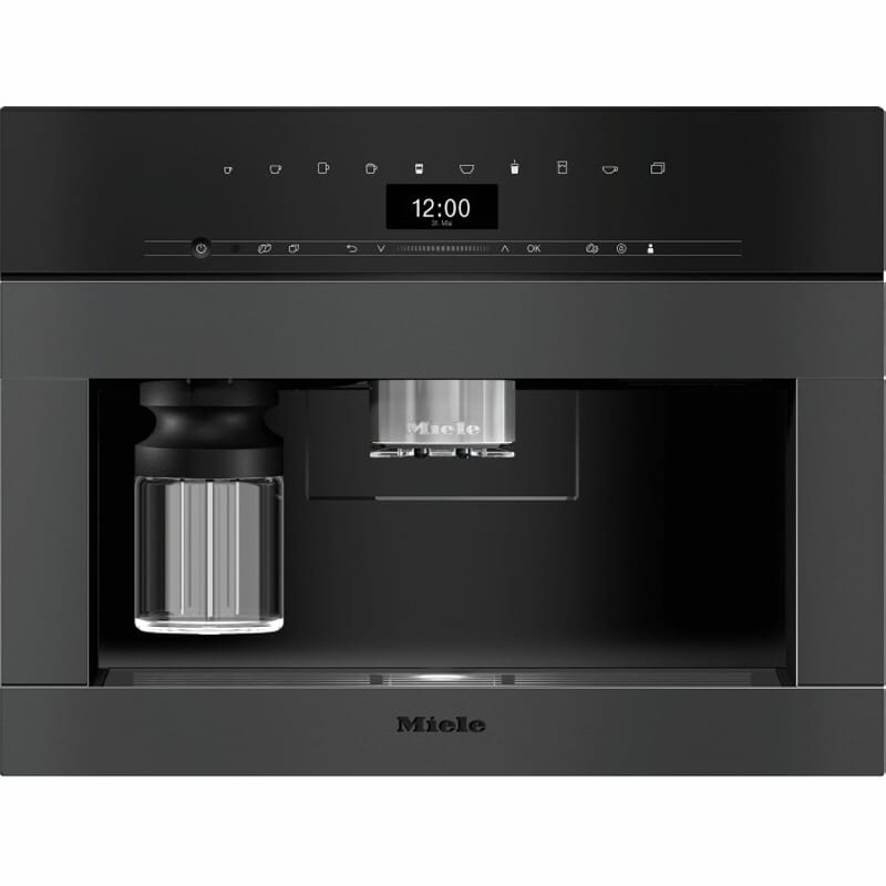 Встраиваемая кофемашина CVA 7440 черный матовый обсидиан Miele Встраиваемая кофемашина CVA 7440 черный матовый обсидиан Miele