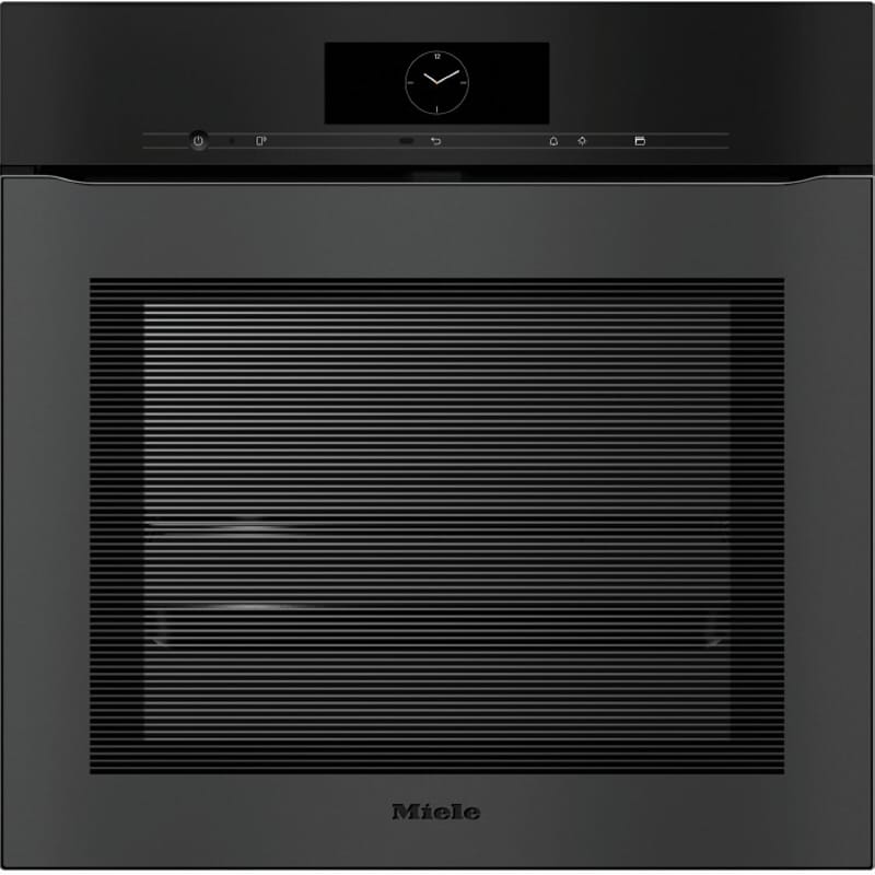 Вбудовувана духова шафа 60 см H 7860 BPX чорний обсидіан матовий Miele