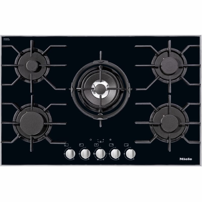 Газовая варочная поверхность KM 3034-1 EDST черная стеклокерамика Miele