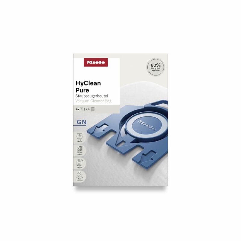 Мешок для пыли (4 шт) GN HyClean Pure Miele Мешок для пыли (4 шт) GN HyClean Pure Miele