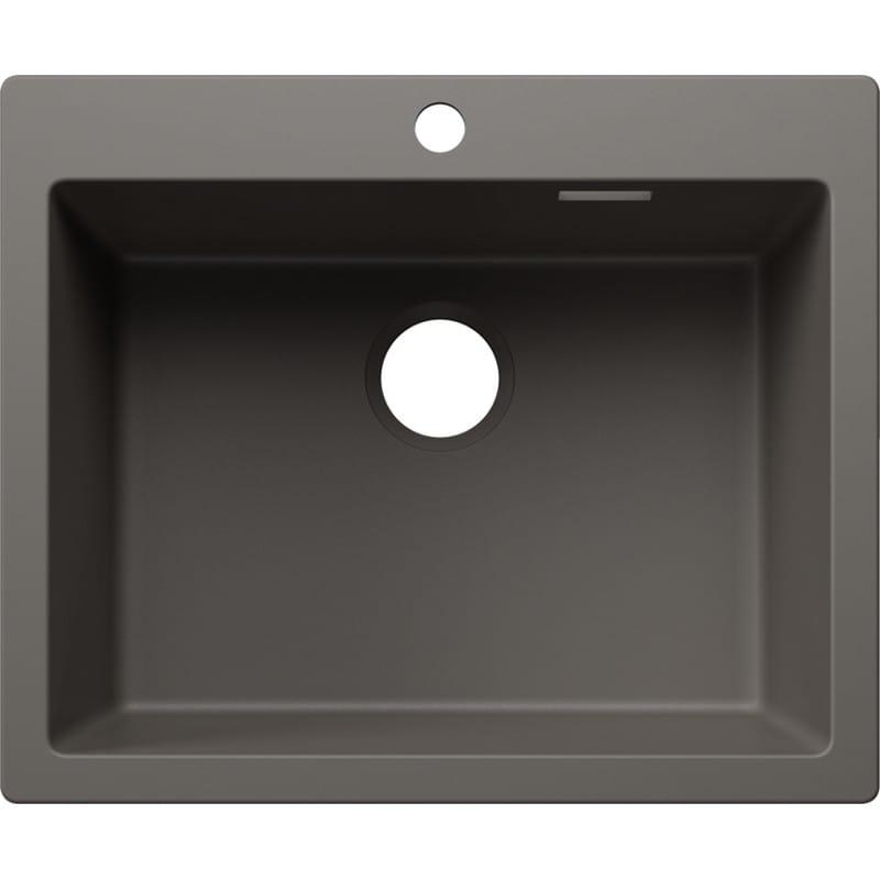 Мийка PLEON 6 SILGRANIT (врізна) вулканічний сірий BLANCO (527771)