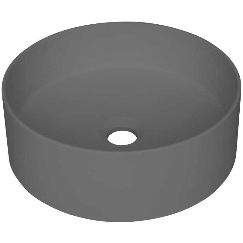 Раковина Silia, граніт, кругла, без крила, 360х105мм, антрацит Deante (CQS_TU4S) Раковина Silia, граніт, кругла, без крила, 360х105мм, антрацит Deante (CQS_TU4S)
