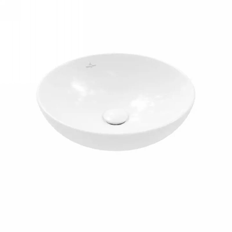 Умывальник на столешницу Loop & Friends 380 мм White Alpin Villeroy & Boch (4A450001)