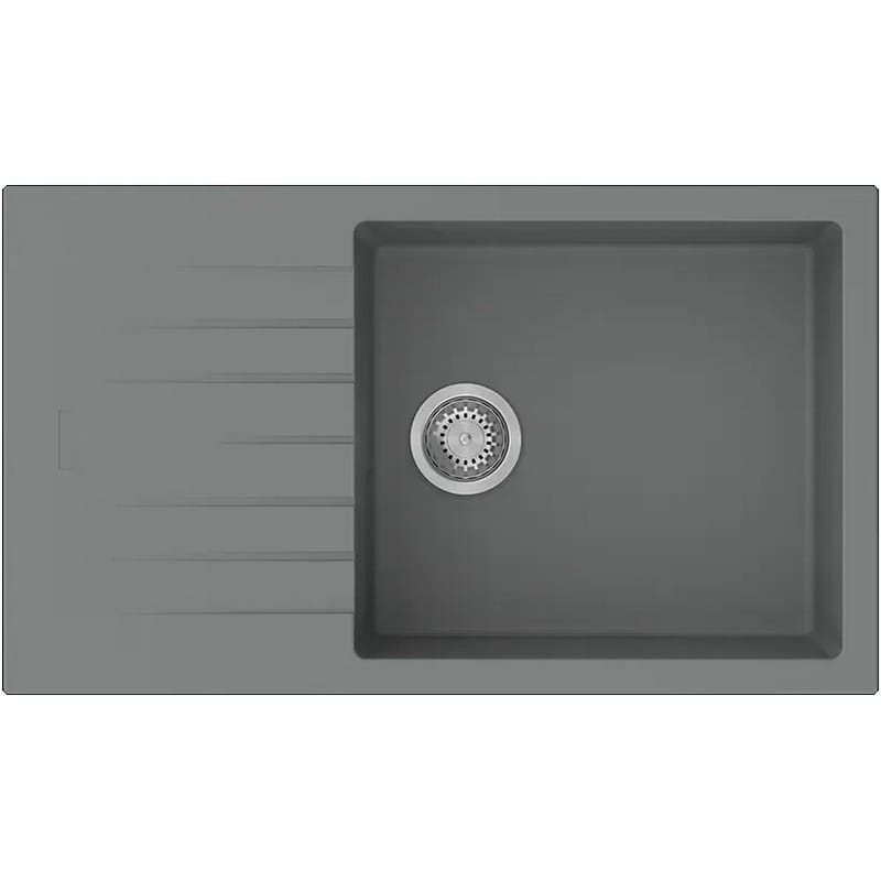 Мийка граніт Classic 86x50 XL Grey Metallic (New) Fabiano Мийка граніт Classic 86x50 XL Grey Metallic (New) Fabiano