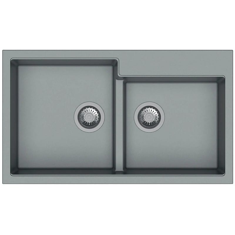 Мийка граніт Navio 86x50x20 Grey Metallic Fabiano Мийка граніт Navio 86x50x20 Grey Metallic Fabiano