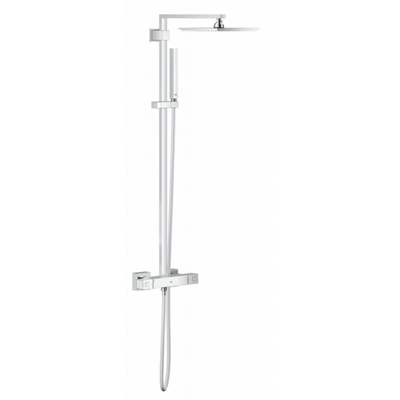 Душевая система Euphoria Cube XXL System 230 с термостатом, хром Grohe (26087000)