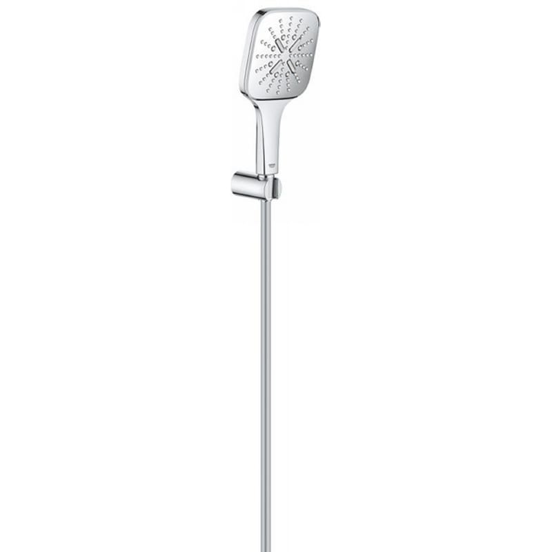 Душовий гарнітур Rainshower Smartactive Cube 130, хром Grohe (26589000) Душовий гарнітур Rainshower Smartactive Cube 130, хром Grohe (26589000)