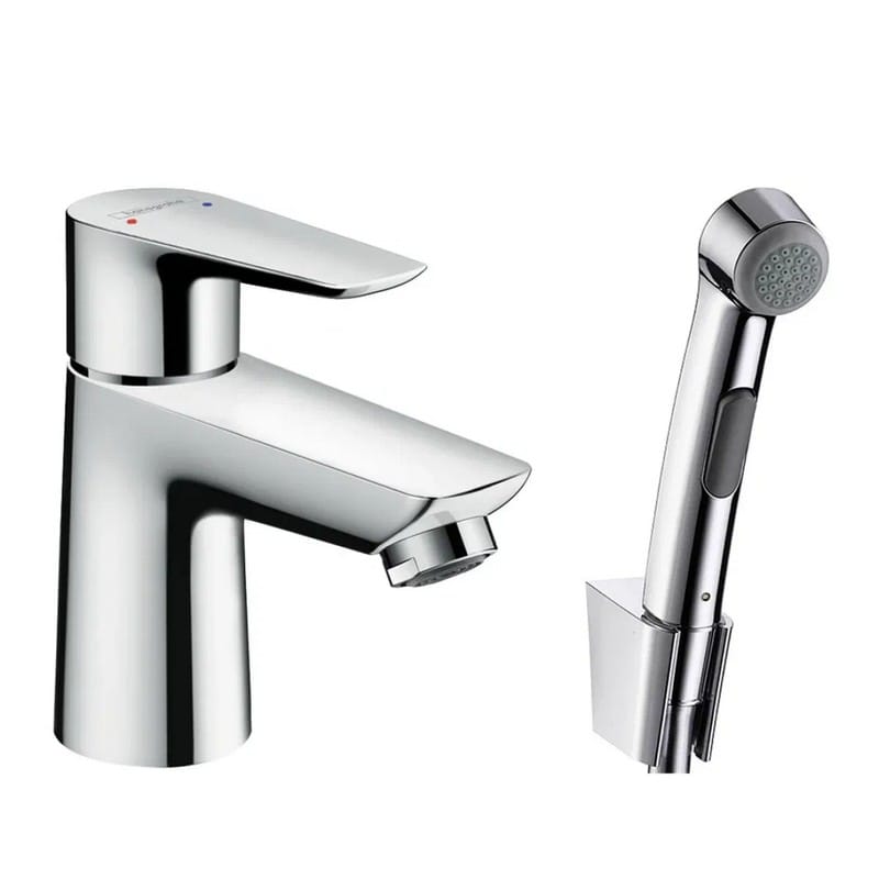 Змішувач для умивальника Talis E 110 з гігієнічної лійкою Chrome Hansgrohe (71729000)