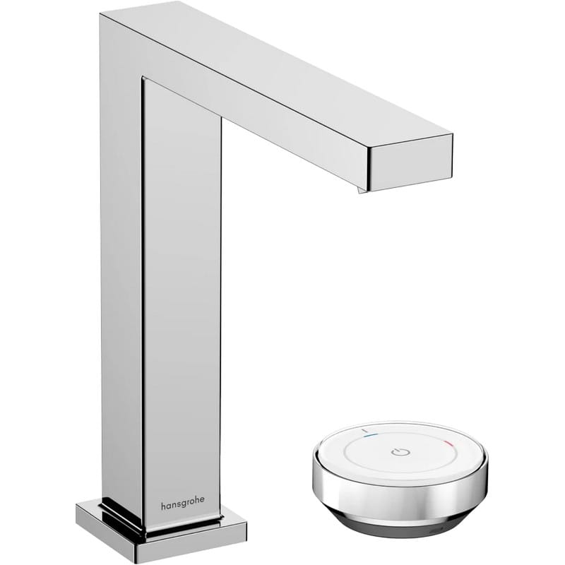 Смеситель Tecturis E 150 CoolStart на 2 отверстия для умывальника Chrome Hansgrohe (73053000)
