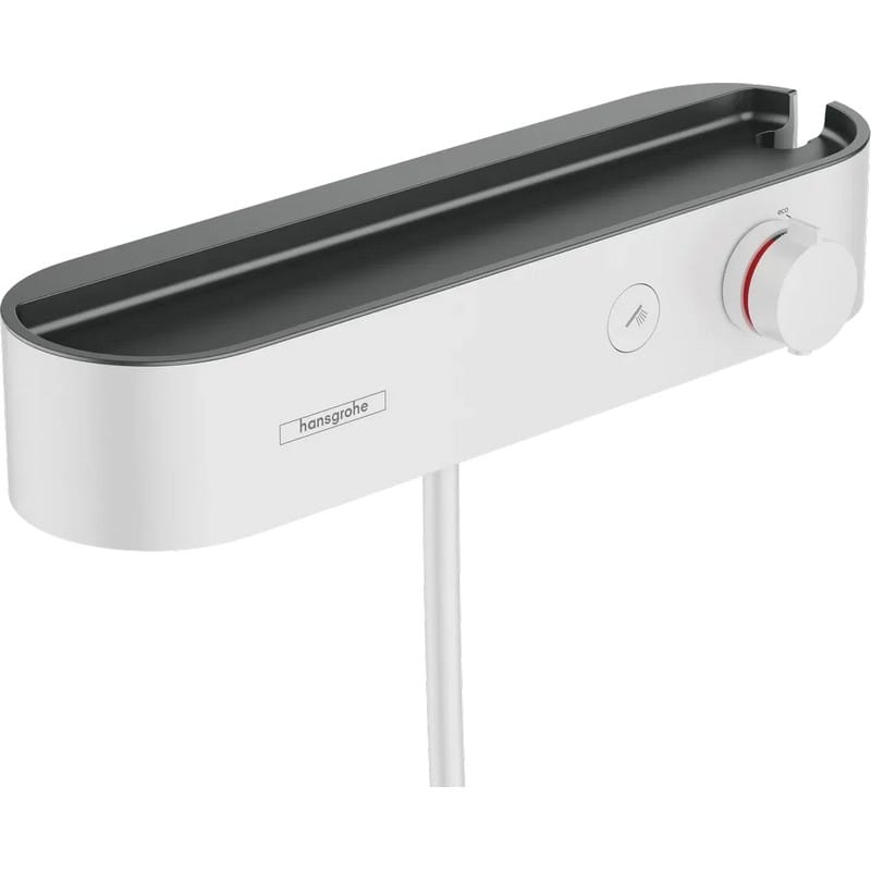 Термостат для душа ShowerTablet Select 412 мм, Matt White Hansgrohe (24360700)