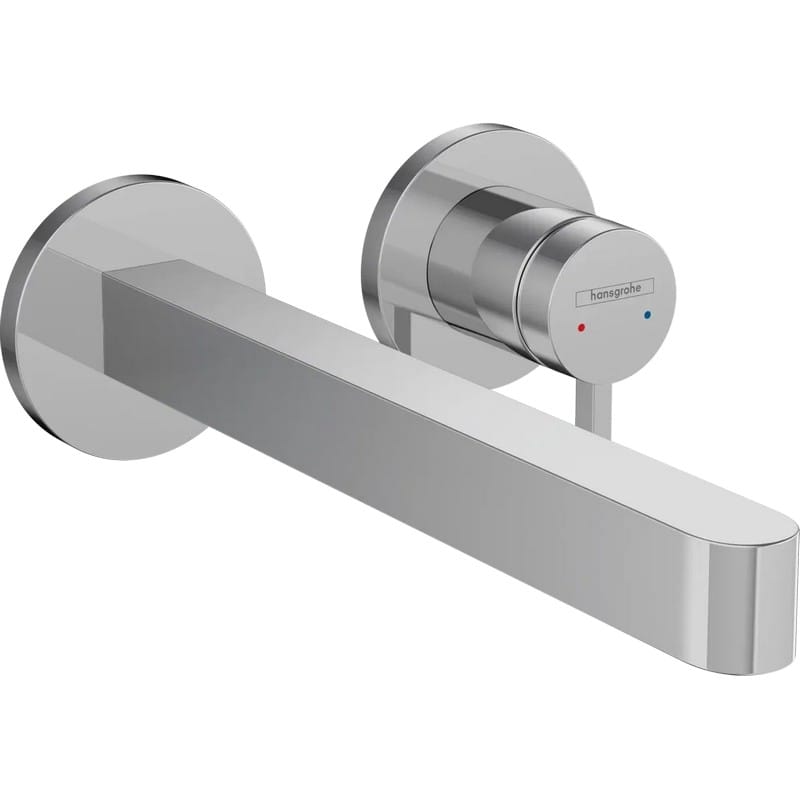 Смеситель для умывальника Finoris скрытого монтажа с изливом 225 мм Chrome Hansgrohe (76050000) Смеситель для умывальника Finoris скрытого монтажа с изливом 225 мм Chrome Hansgrohe (76050000)