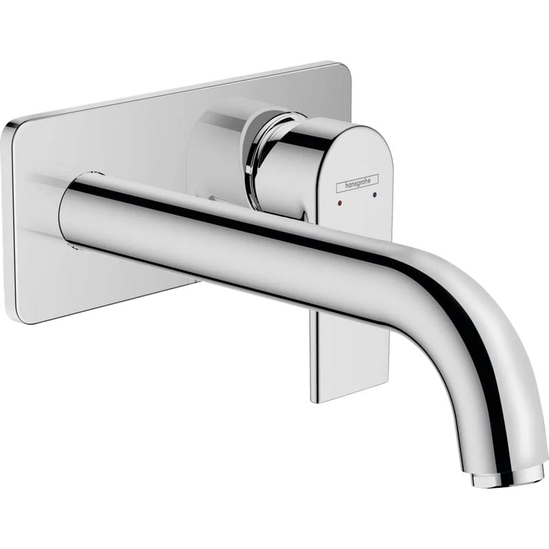 Змішувач для умивальника настінний Vernis Shape 205 мм Chrome Hansgrohe (71578000)