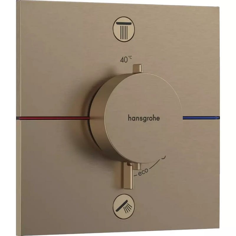 Термостат ShowerSelect Comfort E на 2 функции Bronze Hansgrohe (15572140) Термостат ShowerSelect Comfort E на 2 функции Bronze Hansgrohe (15572140)