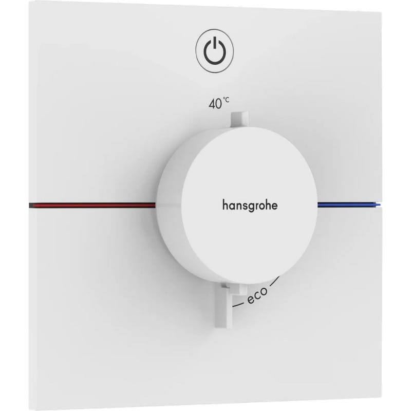 Термостат скрытого монтажа ShowerSelect Comfort E на 1 функцию Matt White Hansgrohe (15571700) Термостат скрытого монтажа ShowerSelect Comfort E на 1 функцию Matt White Hansgrohe (15571700)