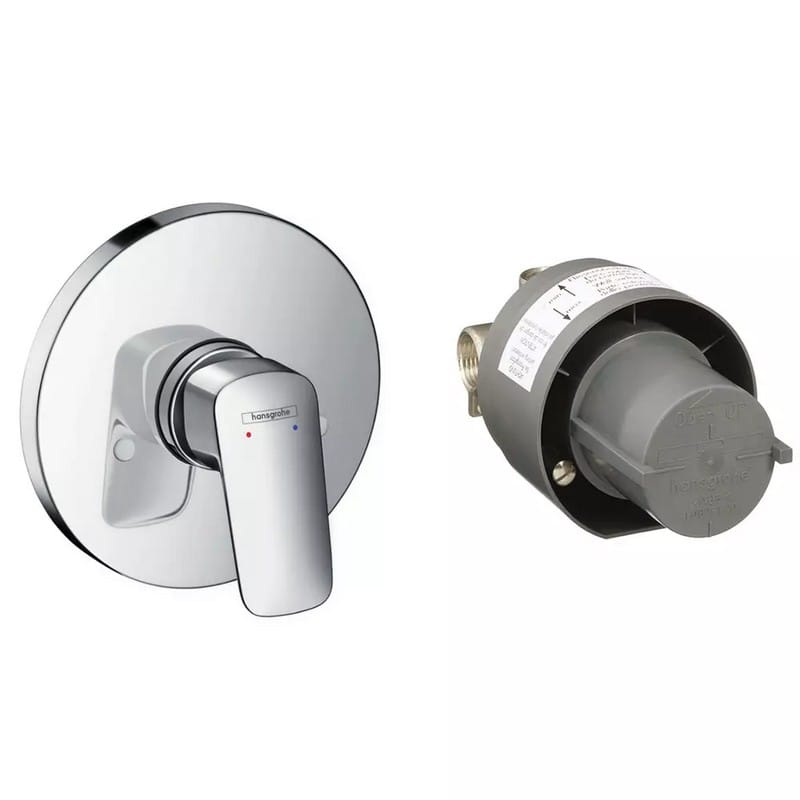 Змішувач для душа Logis з mini Ibox Chrome Hansgrohe (71666000)