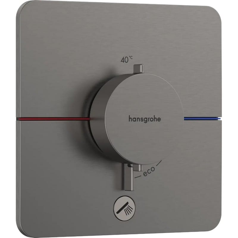 Термостат скрытого монтажа ShowerSelect Comfort Q HighFlow Black Chrome Hansgrohe (15589340) Термостат скрытого монтажа ShowerSelect Comfort Q HighFlow Black Chrome Hansgrohe (15589340)