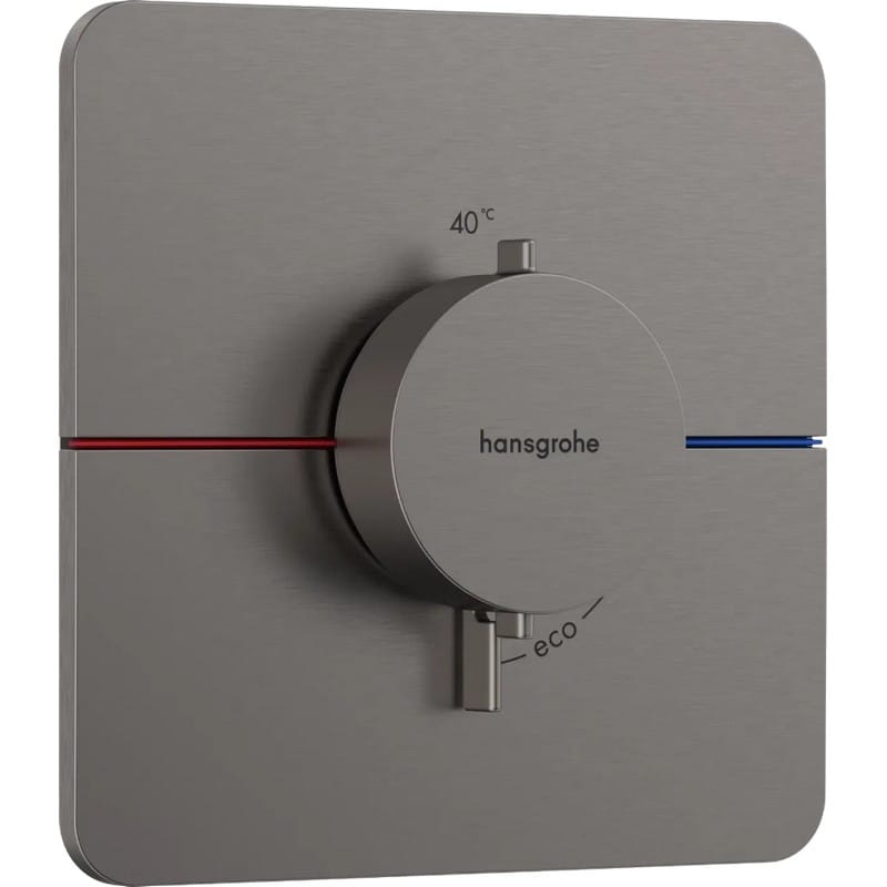 Термостат ShowerSelect Comfort Q HighFlow Brushed Black Chrome Hansgrohe (15588340) Термостат ShowerSelect Comfort Q HighFlow Brushed Black Chrome Hansgrohe (15588340)