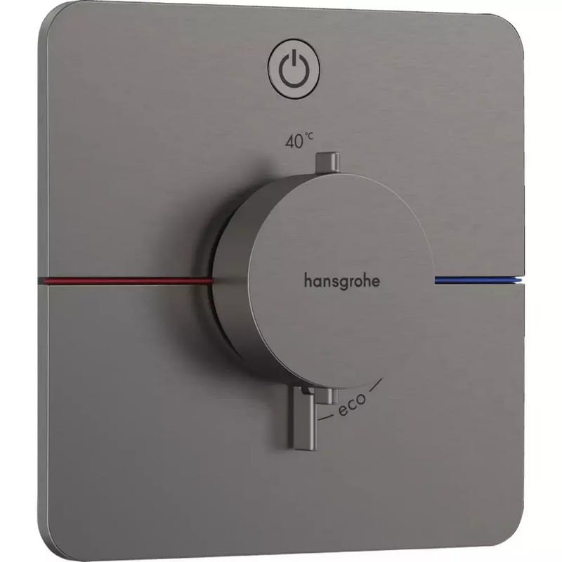 Термостат скрытого монтажа ShowerSelect Comfort Q на 1 функцию Black Chrome Hansgrohe (15581340) Термостат скрытого монтажа ShowerSelect Comfort Q на 1 функцию Black Chrome Hansgrohe (15581340)