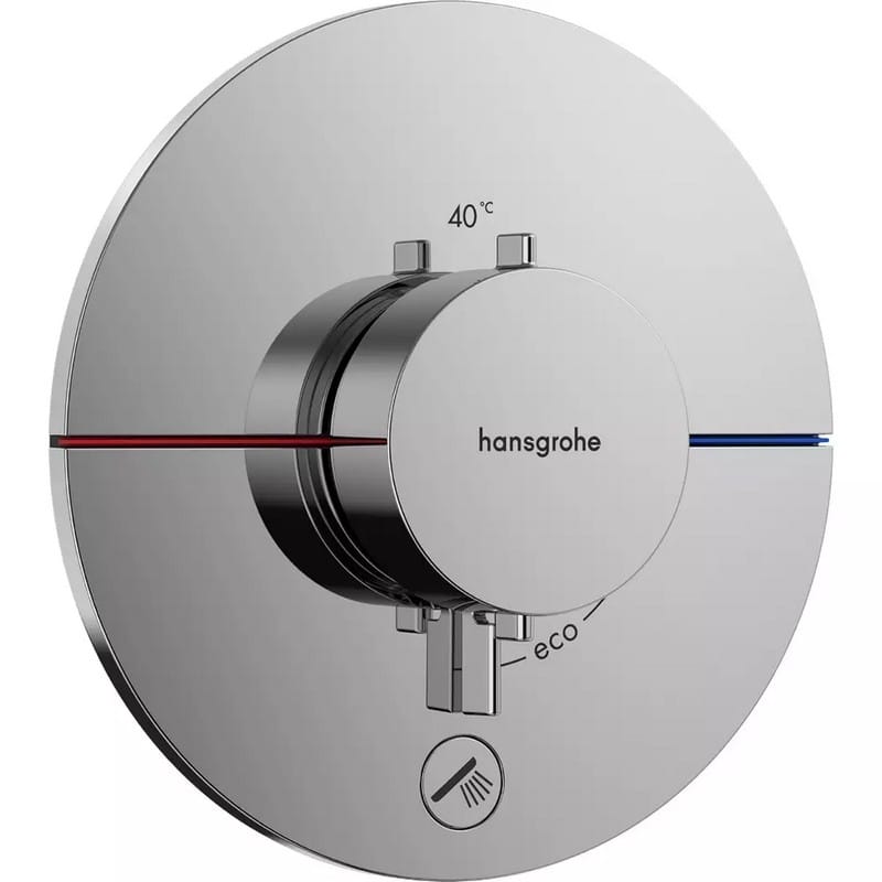 Термостат ShowerSelect Comfort S HighFlow на 1 функцию Chrome Hansgrohe (15562000)