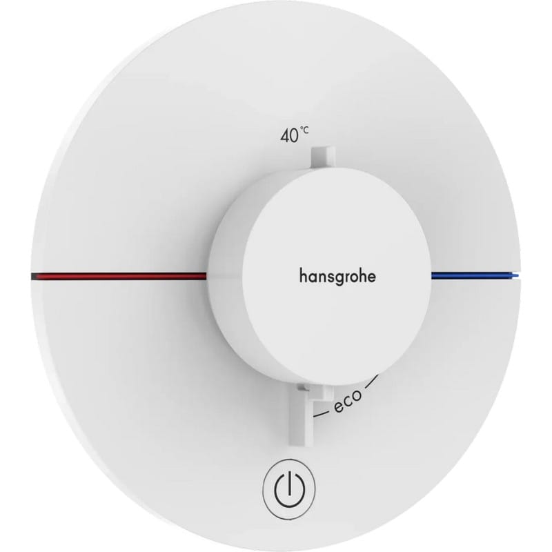 Термостат прихованого монтажу ShowerSelect Comfort S HighFlow на 1 функцію Matt White Hansgrohe (15562700) Термостат прихованого монтажу ShowerSelect Comfort S HighFlow на 1 функцію Matt White Hansgrohe (15562700)