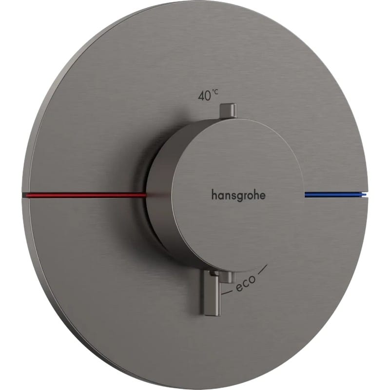 Термостат скрытого монтажа ShowerSelect Comfort S HighFlow Black Chrome Hansgrohe (15559340)