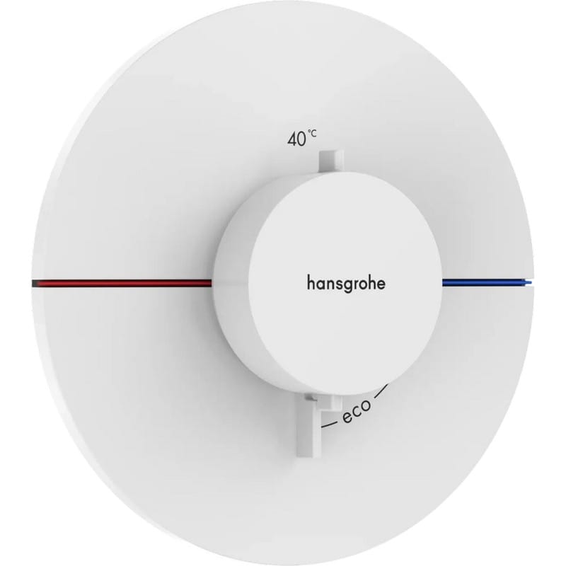 Термостат скрытого монтажа ShowerSelect Comfort S HighFlow Matt White Hansgrohe (15559700)