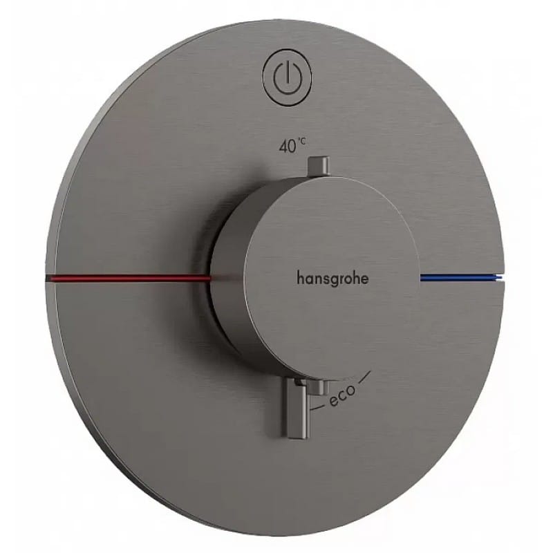 Термостат скрытого монтажа ShowerSelect Comfort S на 1 функцию Black Chrome Hansgrohe (15553340) Термостат скрытого монтажа ShowerSelect Comfort S на 1 функцию Black Chrome Hansgrohe (15553340)