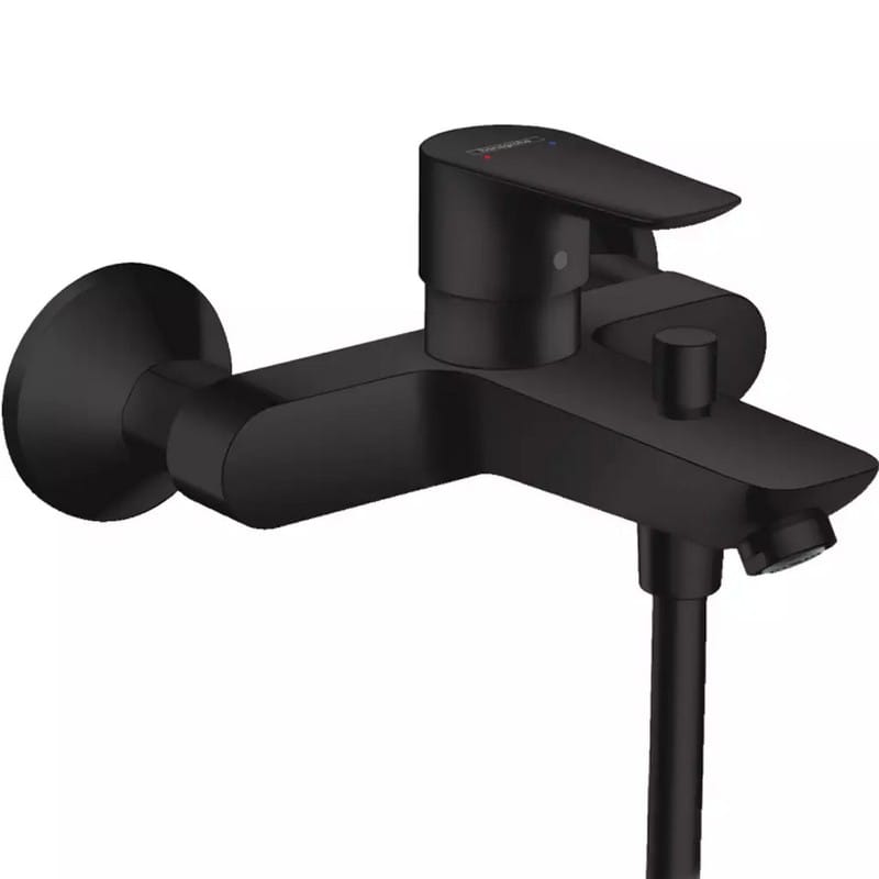 Змішувач для ванни Talis E Matt Black Hansgrohe (71740670) Змішувач для ванни Talis E Matt Black Hansgrohe (71740670)