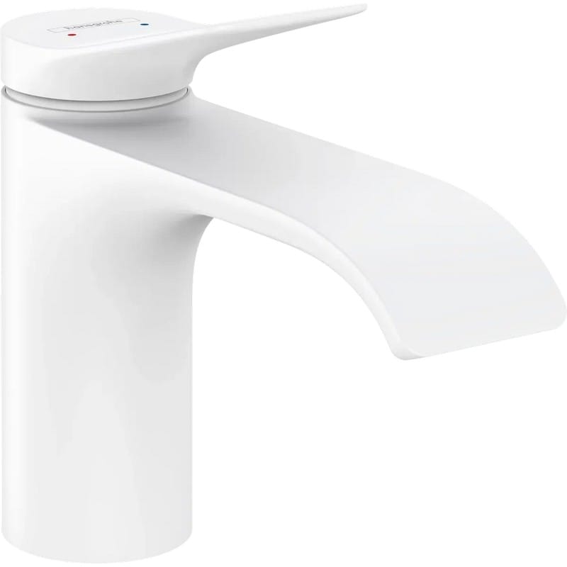 Смеситель для умывальника Vivenis 80 с донным клапаном pop-up White Hansgrohe (75010700) Смеситель для умывальника Vivenis 80 с донным клапаном pop-up White Hansgrohe (75010700)
