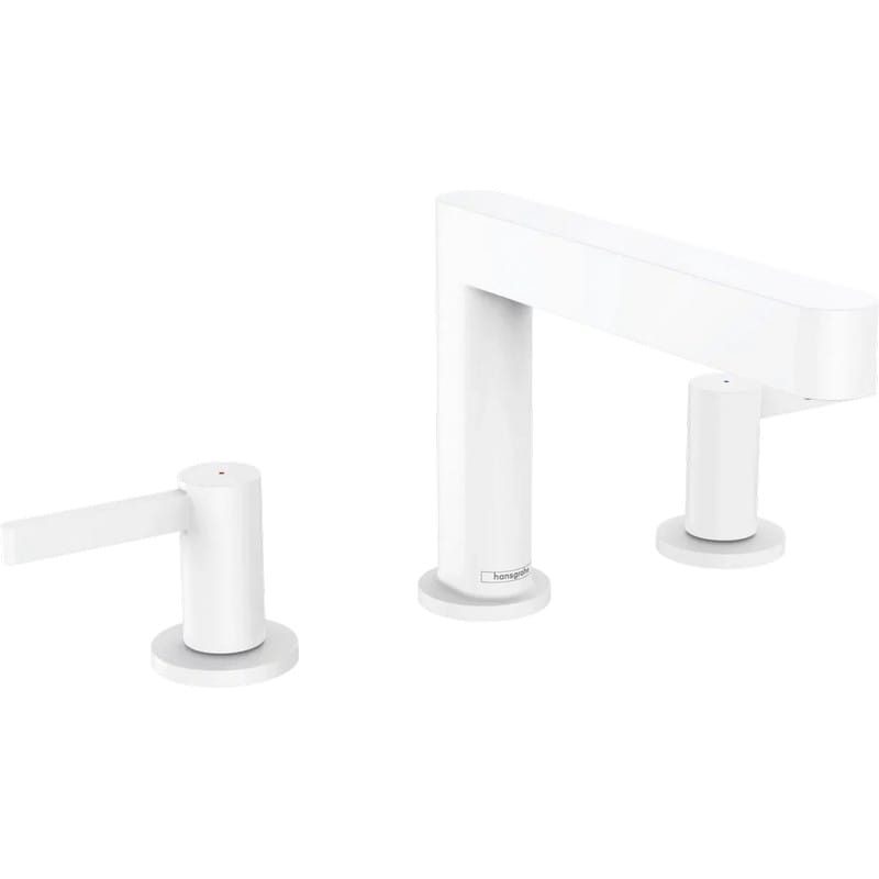 Смеситель Finoris 110 на 3 отверстия с донным клапаном Push-Open, Matt White Hansgrohe (76033700) Смеситель Finoris 110 на 3 отверстия с донным клапаном Push-Open, Matt White Hansgrohe (76033700)