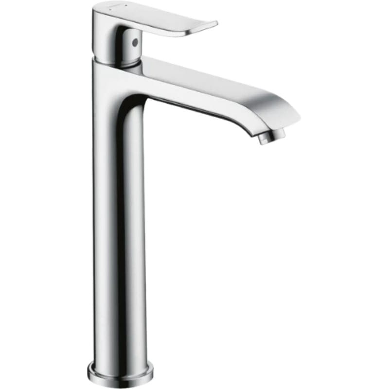 Змішувач для умивальника Metris 200 без донного клапана, Chrome Hansgrohe (31185000)