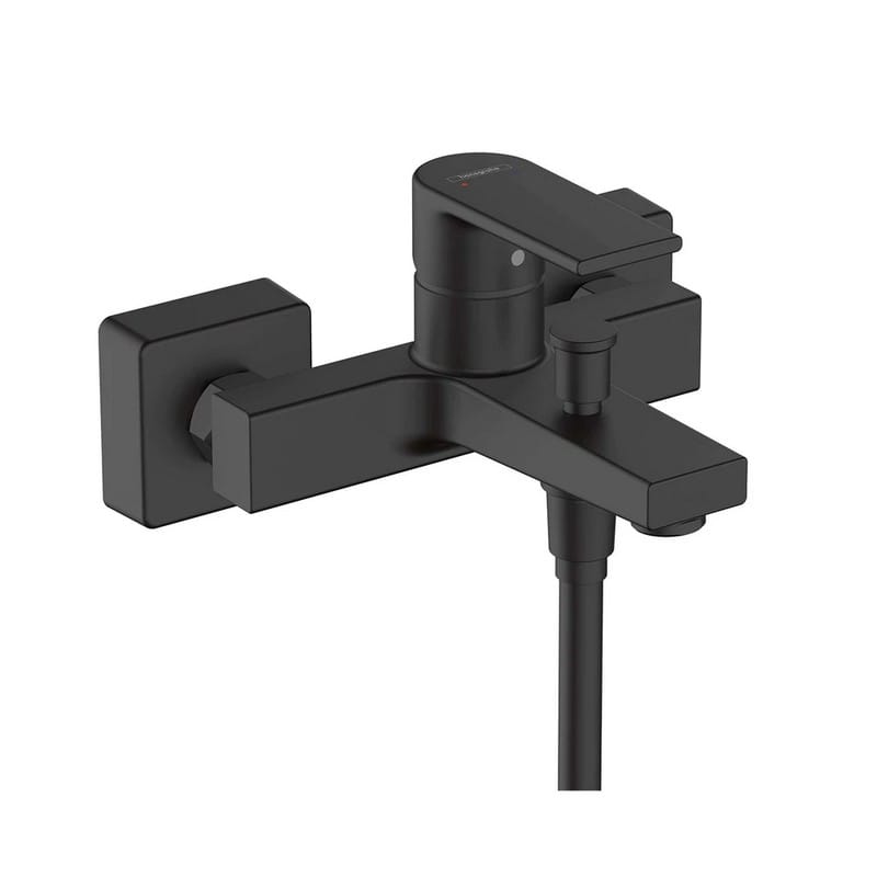 Смеситель для ванны Vernis Shape Matt Black Hansgrohe (71450670)