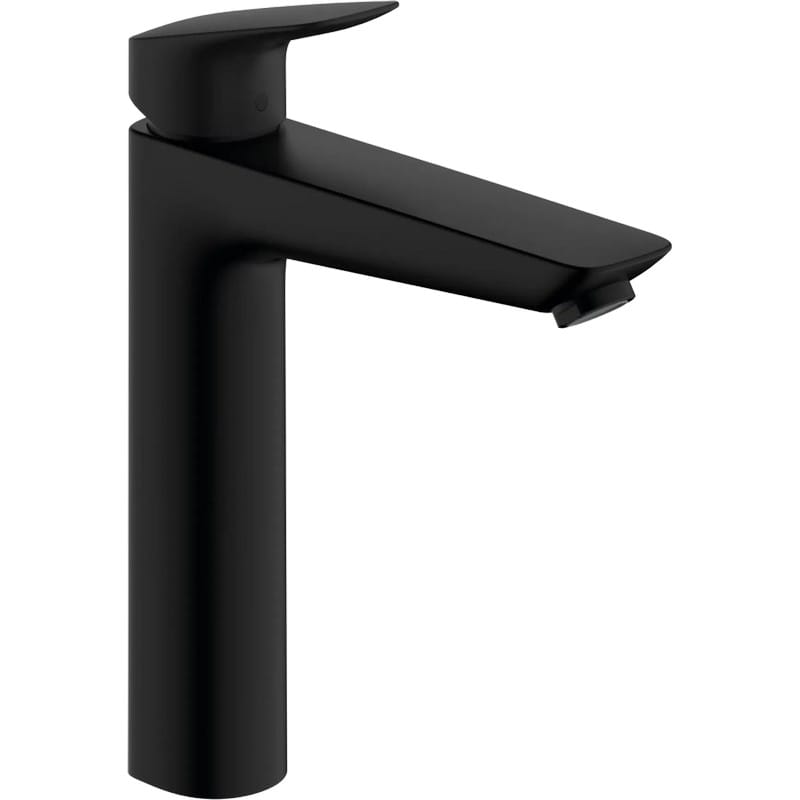 Смеситель для умывальника Logis 190 без донного клапана, Matt Black Hansgrohe (71091670) Смеситель для умывальника Logis 190 без донного клапана, Matt Black Hansgrohe (71091670)